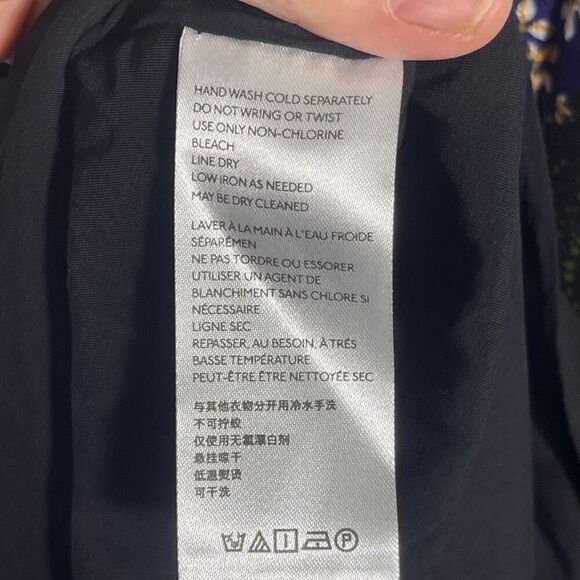 Maeve Anthropologie Multicolor Halter Paisley Patchwork Katrina Maxi Dress Large - Picture 8 of 10